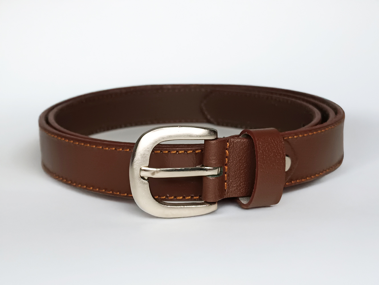 Brązowy pasek unisex