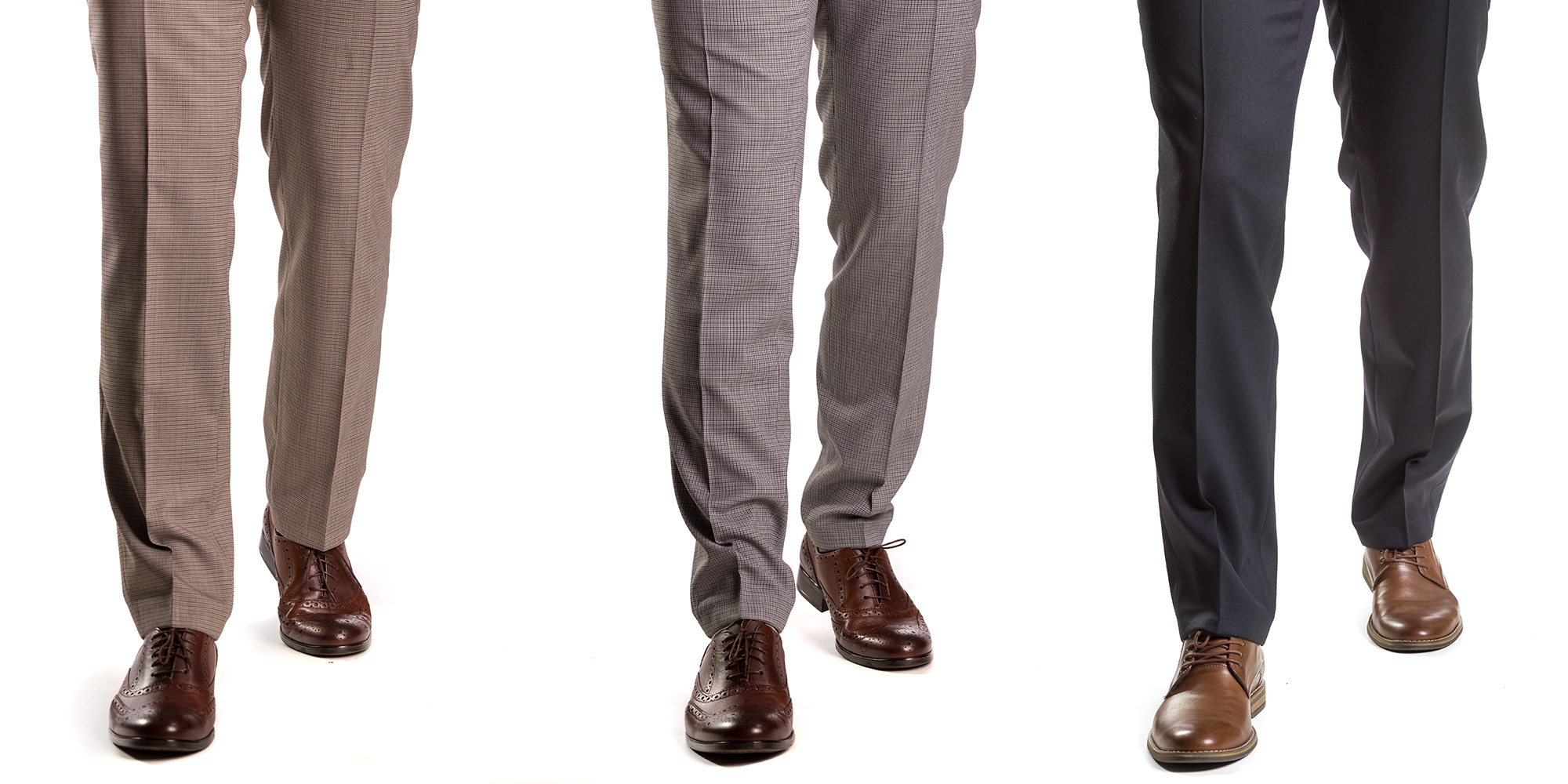 Spodnie garniturowe męskie