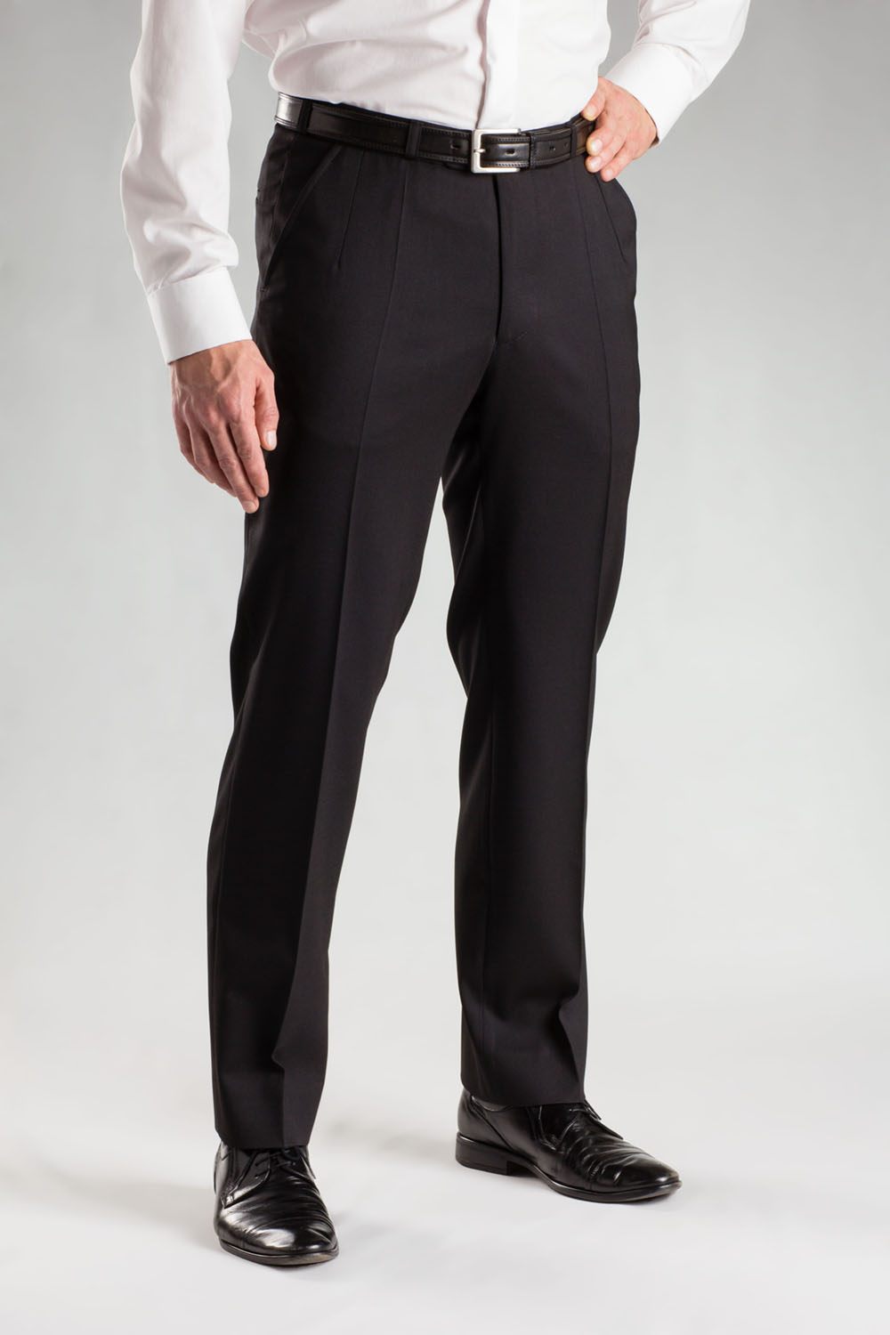 Wełniane spodnie męskie